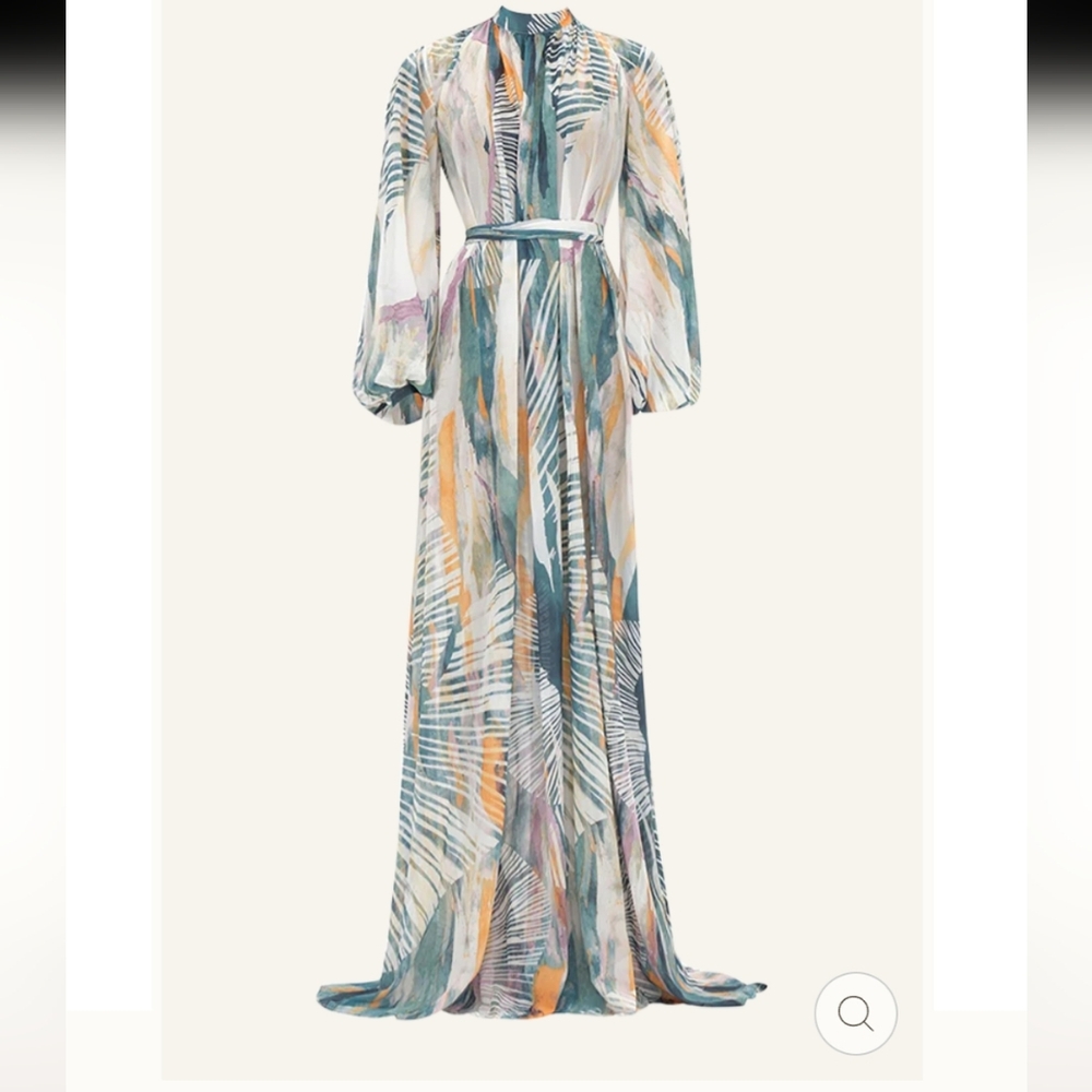 Andrea Iyamah Multicolor Maxi Dress
